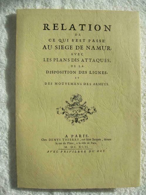 Siège de Namur Louis XIV – Racine 1692/1992 - rare tir. lim., Livres, Histoire nationale, Utilisé, Enlèvement ou Envoi
