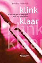 Klink klaar uitspraak- en intonatiegids voor het Nederlands, Boeken, Studieboeken en Cursussen, Ophalen of Verzenden, Nieuw, Hoger Onderwijs