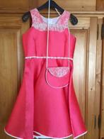 Feestkleedje met onderrok en tasje- mt 158, Enlèvement ou Envoi, Neuf, Fille, Robe ou Jupe