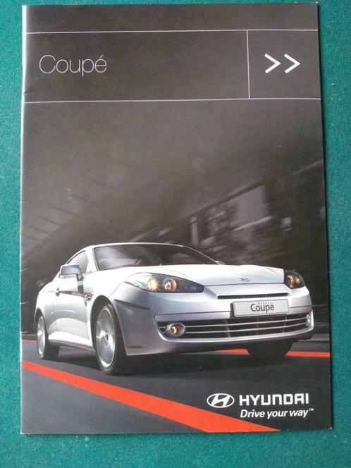 Brochures Hyundai coupé (2007), Boeken, Auto's | Folders en Tijdschriften, Nieuw, Overige merken, Ophalen