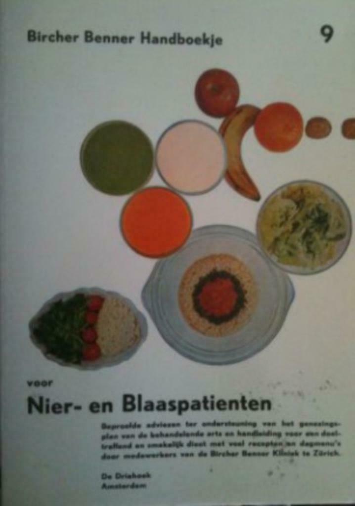 Nier en blaaspatienten, Bircher Benner handboekje, Boeken, Gezondheid, Dieet en Voeding, Dieet en Voeding, Ophalen of Verzenden