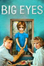 Affiche "Big Eyes" - Tim Burton, Ophalen of Verzenden, Zo goed als nieuw, Rechthoekig Staand, Film en Tv