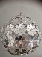 Suspension design boule argentée, Huis en Inrichting, Gebruikt, Metaal, Design
