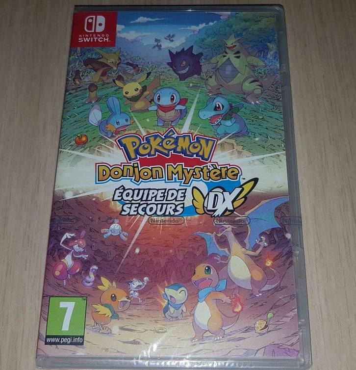 Pokémon Mystery Dungeon: Rescue Team DX FR Switch NIEUW, Games en Spelcomputers, Games | Nintendo Switch, Zo goed als nieuw, Ophalen of Verzenden