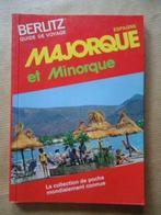 BERLITZ GUIDE DE VOYAGE// ESPAGNE MAJORQUE ET NINORQUE, Enlèvement ou Envoi, Utilisé