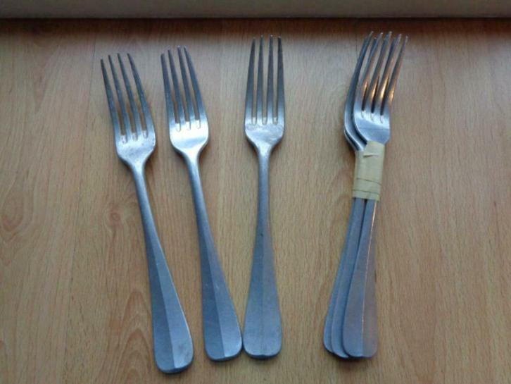 WO 2 bestek , vorken 1944-1945, Verzamelen, Militaria | Tweede Wereldoorlog, Landmacht, Overige typen, Ophalen of Verzenden