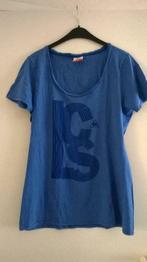 dames t-shirt le coq sportif maat XL, Gedragen, Le coq sportif, Blauw, Ophalen of Verzenden