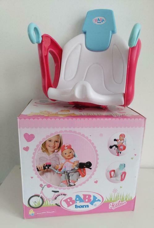 Baby Born fietszitje, Kinderen en Baby's, Speelgoed | Poppen, Gebruikt, Babypop, Verzenden