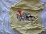 Leuke lichte lichtgele Tom & Jerry sweater (mt. 8 j.), Kinderen en Baby's, Gebruikt, Jongen of Meisje, Trui of Vest, Ophalen of Verzenden