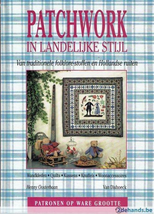 Patchwork in landelijke stijl, Boeken, Hobby en Vrije tijd, Gelezen, Ophalen of Verzenden