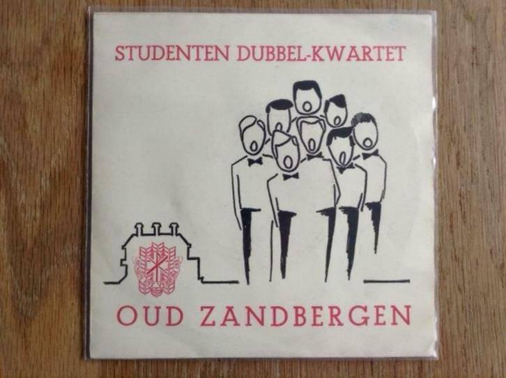 single studenten dubbel-kwartet oud zandbergen, Cd's en Dvd's, Vinyl Singles, Single, Overige genres, 7 inch, Ophalen of Verzenden
