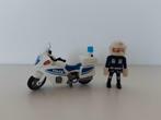 Playmobil 5185: motoragent met zwaailichten, Utilisé, Enlèvement ou Envoi