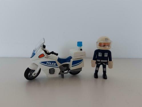 Playmobil 5185: motoragent met zwaailichten, Kinderen en Baby's, Speelgoed | Playmobil, Gebruikt, Ophalen of Verzenden