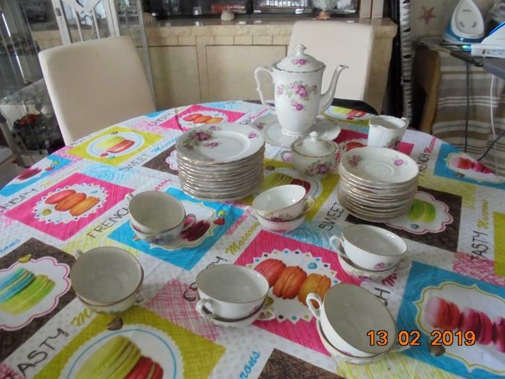 a vendre service a cafe de marque epiag annee 50-60, Antiek en Kunst, Antiek | Servies compleet, Ophalen