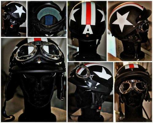 Casque Moto ancêtre, Vespa ( jamais porté)!, Motos, Vêtements | Casques de moto, Autres types, Neuf, sans ticket, Enlèvement ou Envoi