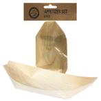 Snackschaaltjes amuse tapas hapjes schaaltjes hout 8 stuks, Ophalen of Verzenden, Nieuw