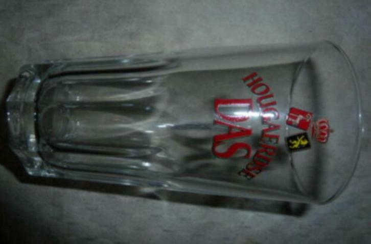 #L Bier glas HOUGAERDSE DAS Brouwerij de kluis - Hoegaarden, Verzamelen, Glas en Drinkglazen, Nieuw, Bierglas, Ophalen of Verzenden