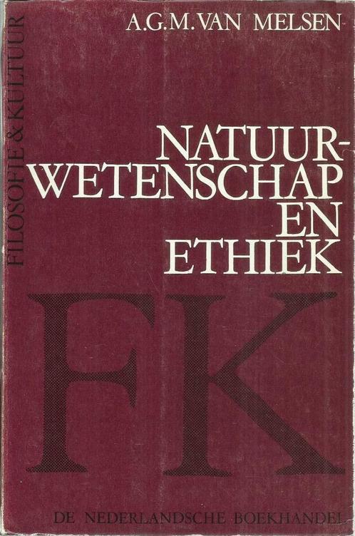 NATUURWETENSCHAP EN ETHIEK - A. G. M. VAN MELSEN, Livres, Philosophie, Utilisé, Philosophie ou éthique, Enlèvement ou Envoi