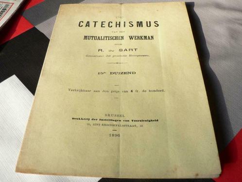 Oude catechismus van de werkman 1896, Boeken, Literatuur, Gelezen, Ophalen of Verzenden