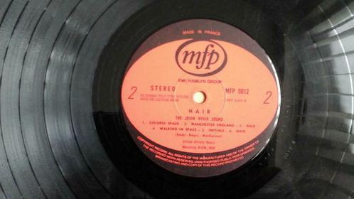 vinyl 33T/30cm   "jason sound  hair"   vintage '81, CD & DVD, Vinyles | Jazz & Blues, Blues, 1980 à nos jours, 12 pouces, Enlèvement ou Envoi
