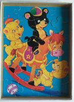Vintage houten puzzel, Kinderen en Baby's, Speelgoed | Kinderpuzzels, Gebruikt, 10 tot 50 stukjes, Ophalen of Verzenden, Van hout
