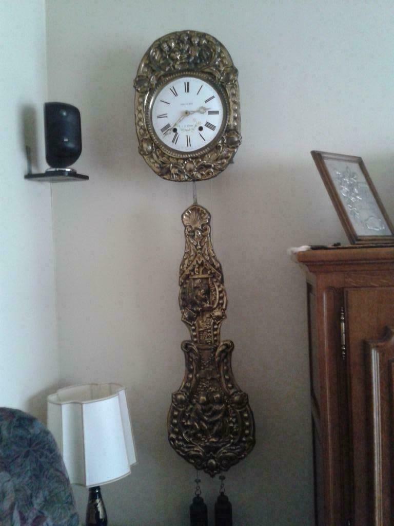 Comtoise klok, Ophalen