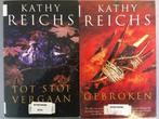 Lot van 2 boeken Kathy Reichs, Gelezen, Ophalen of Verzenden, Kathy Reichs