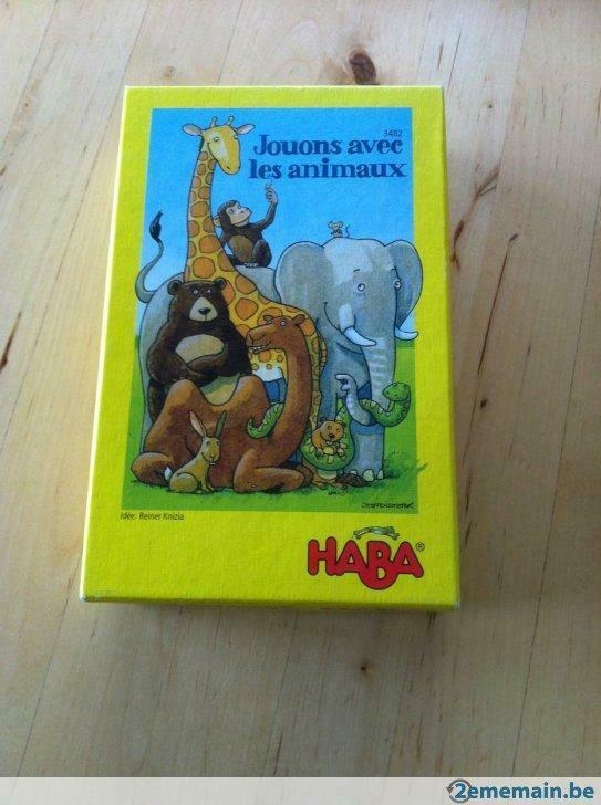 Jouons avec les animaux - HABA, Hobby en Vrije tijd, Gezelschapsspellen | Overige, Gebruikt, Ophalen of Verzenden