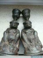 "FLAMANT" 2 Indiase kandelaars, Huis en Inrichting, Woonaccessoires | Kandelaars en Kaarsen, Ophalen, Zo goed als nieuw