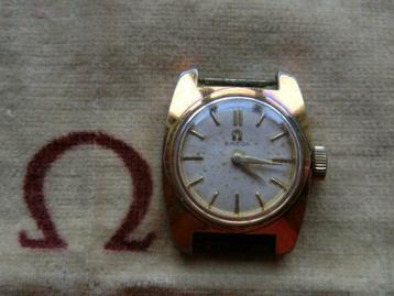 Omega mechanisch 1960 dames horloge vintage, Handtassen en Accessoires, Horloges | Dames, Overige merken, Gebruikt, Staal, Polshorloge