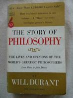 "The story of philosophy" Will Durant - 1952, Antiek en Kunst, Ophalen of Verzenden