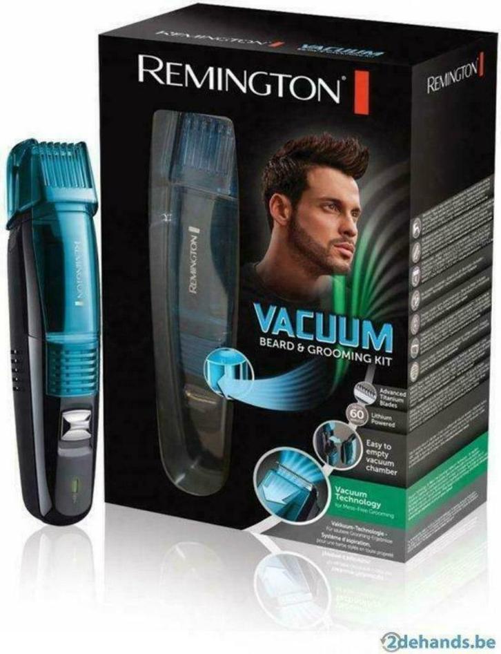 REMINGTON VACUUM BEARD & GROOMING KIT, Bijoux, Sacs & Beauté, Beauté | Soins des cheveux, Neuf, Enlèvement ou Envoi