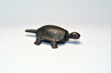 Metal Tier Tortue Schildkrote Bruniert, Enlèvement ou Envoi, Utilisé
