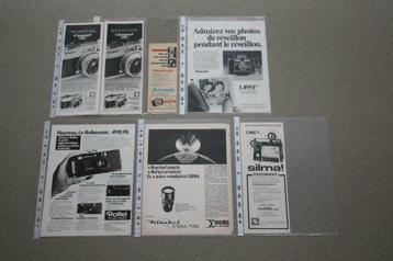 13 Verschillende vintage advertenties - Thema fotografie, Enlèvement ou Envoi, 1980 à nos jours, Coupure(s)