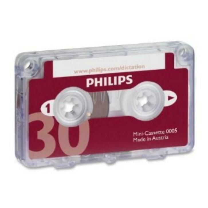 TRANSFERT DE MINI-CASSETTE AUDIO PHILIPS 30 EN FICHIER MP3 P, Audio, Tv en Foto, Cassettedecks, Philips, Verzenden