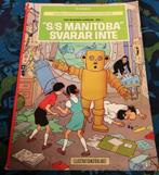 S/S Manitoba svarar inte - Hergé (Zweeds), Boeken, Gelezen, Ophalen of Verzenden, Eén stripboek, Hergé