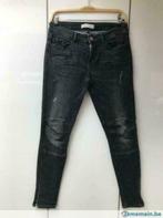 Zara grijze jeans - Maat 38, Zara, Grijs, W30 - W32 (confectie 38/40), Ophalen of Verzenden