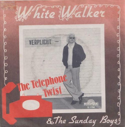 White Walker & the Sunday Boys – The telephone twist – Singl, CD & DVD, Vinyles Singles, Utilisé, Single, En néerlandais, 7 pouces
