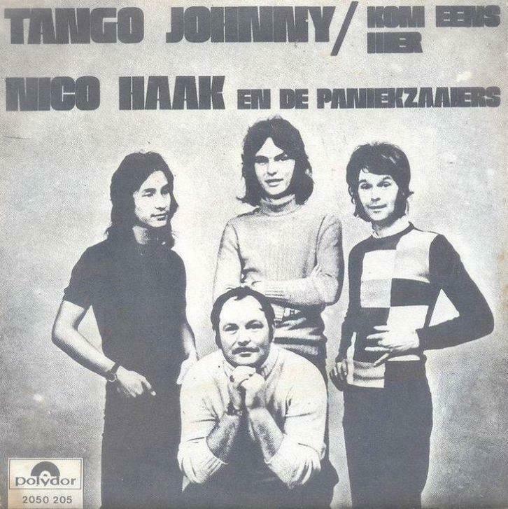 Nico Haak en de Paniekzaaiers – Tango Johnny - Single, Cd's en Dvd's, Vinyl | Nederlandstalig, Gebruikt, Ophalen of Verzenden