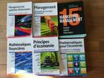 livres cours bac 1, 2 et 3 ICHEC ou économie, Livres, Enlèvement, Comme neuf, Enseignement supérieur