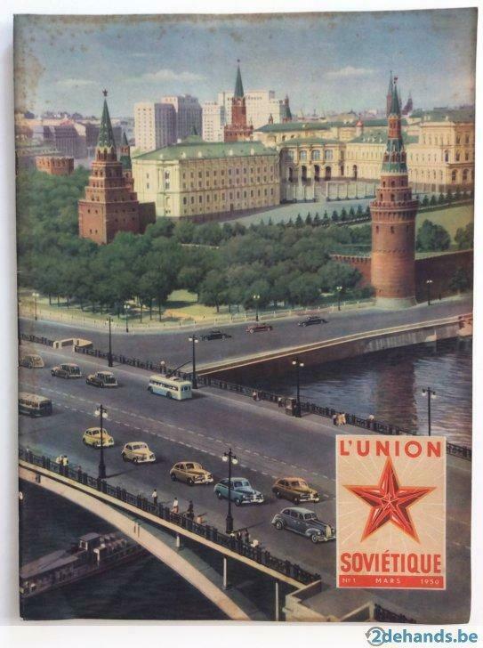 L'Union Soviétique, revue mensuelle illustré 1950, Boeken, Tijdschriften en Kranten, Gelezen, Ophalen of Verzenden
