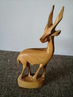 Vintage houten gazelle, Huis en Inrichting, Ophalen of Verzenden