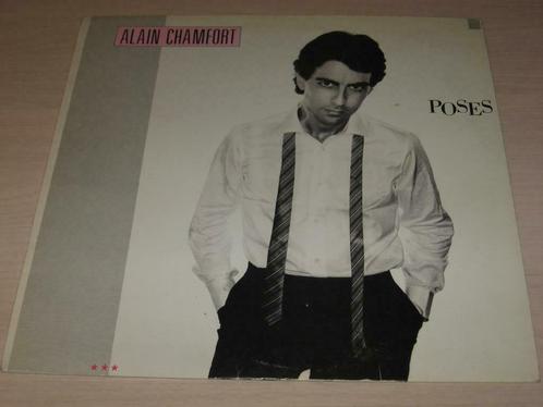 Disque vinyl 33 tours alain chamfort Poses, Cd's en Dvd's, Vinyl | Pop, Zo goed als nieuw, 1980 tot 2000, Ophalen of Verzenden