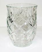 Geblazen glazen vaas, Minder dan 50 cm, Glas, Gebruikt, Ophalen of Verzenden