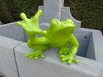 une grenouille de collection laquée vert , nouveau !, Reptile ou Amphibien, Statue ou Figurine, Enlèvement ou Envoi, Neuf