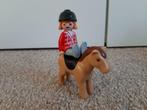 Playmobil 1.2.3. Paardrijdster met paard, Kinderen en Baby's, Speelgoed | Playmobil, Ophalen of Verzenden, Zo goed als nieuw, Complete set