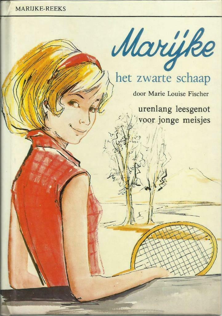 MARIJKE HET ZWARTE SCHAAP MARIE LOUISE FISCHER, Boeken, Kinderboeken | Jeugd | 10 tot 12 jaar, Gelezen, Fictie, Ophalen of Verzenden