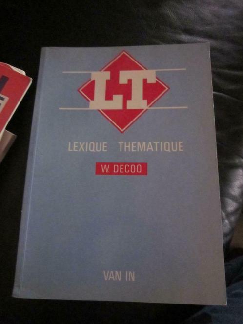 Lexique Thematique Vak Frans - Vocabulaire op thema, Livres, Livres scolaires, Français, Secondaire, Enlèvement ou Envoi