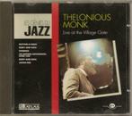 CD JAZZ - Thelonious Monk ‎– Live At The Village Gate, Comme neuf, Jazz, 1980 à nos jours, Envoi