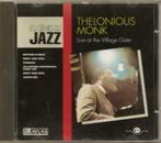 CD JAZZ - Thelonious Monk - Live At The Village Gate, Verzenden, 1980 tot heden, Zo goed als nieuw, Jazz
